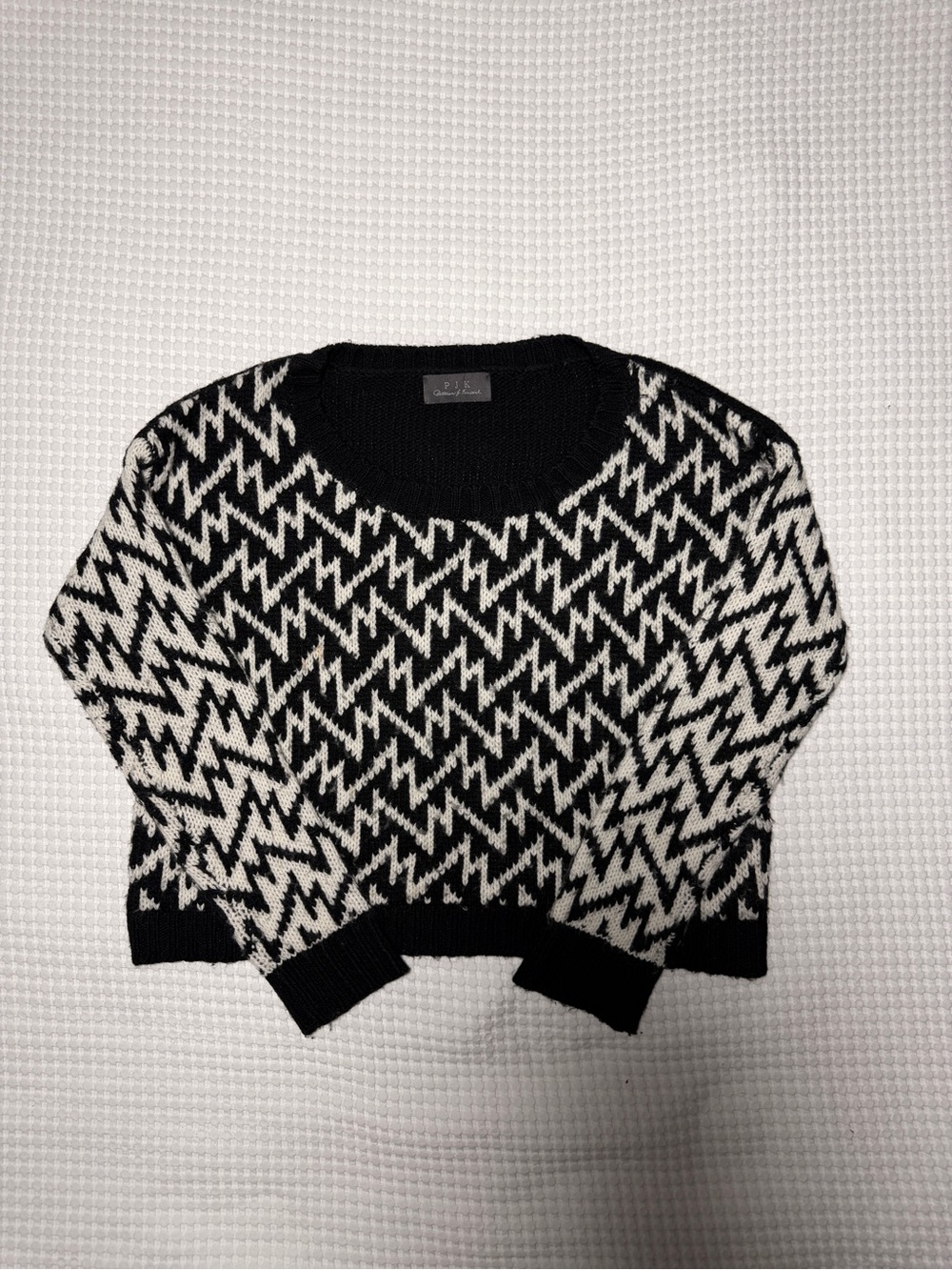 Beautiful PJK Acrylic Wool Crewneck Sweater